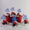 24-Piece Independence Day Cupcake Toppers, 4th of July “Oh Baby” Cupcake Picks for Baby Shower, Party Cake Decorating Supplies